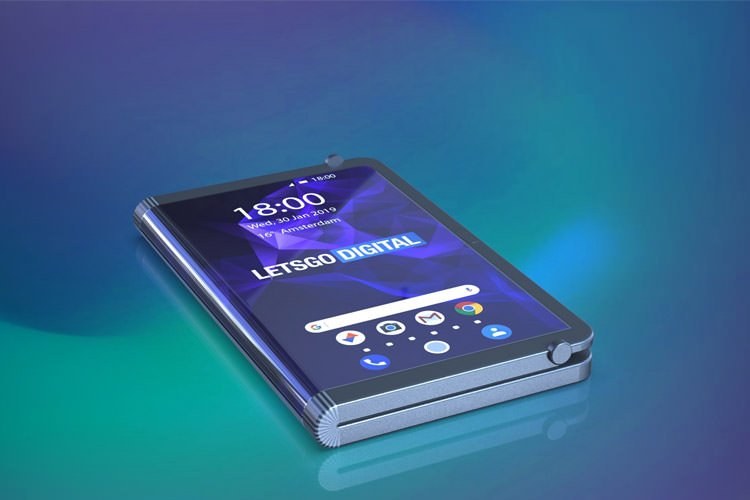 سامسونگ حق امتیاز اختراع گوشی تاشدنی با صفحه‌نمایش دوگانه را به ثبت رساند