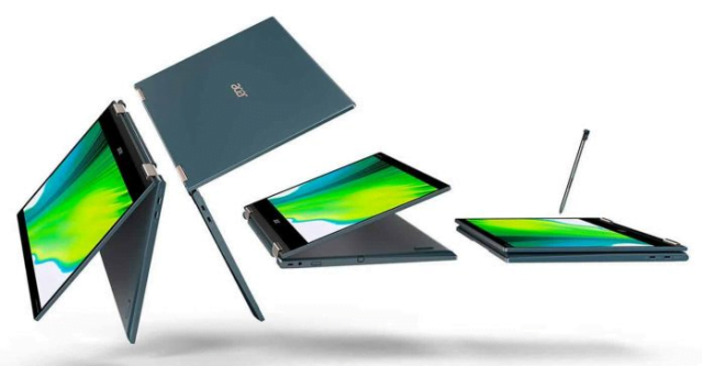 کمپانی ایسر از لپ تاپ مدل Acer Spin 7 5G رونمایی کرد