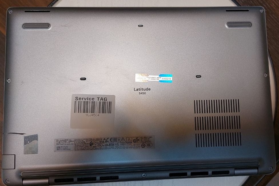 استوک-1015-latitude 5450-5 قیمت لپ تاپ استوک latitude 5450-core i5-1345u